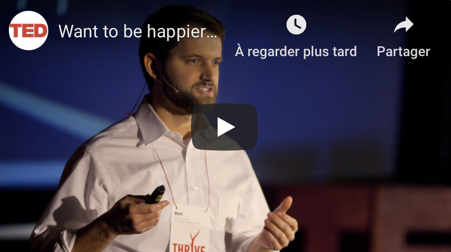 L’expérience qui démontre que la clef du bonheur est d’être dans l’instant présent